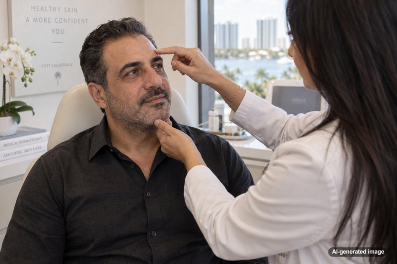 Vivace for Ice Pick Scars on the Nose and Forehead