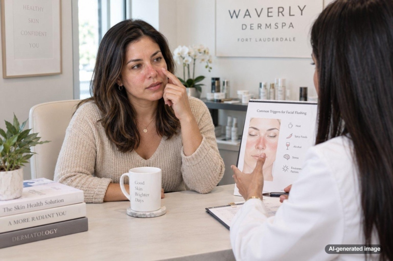 Why Do I Get Recurrent Redness Around My Nose After Drinking Hot Beverages?