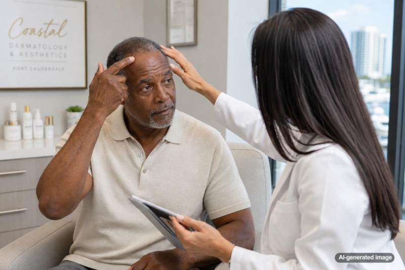 Why Does My Hairline Feel Tender Before Shedding?