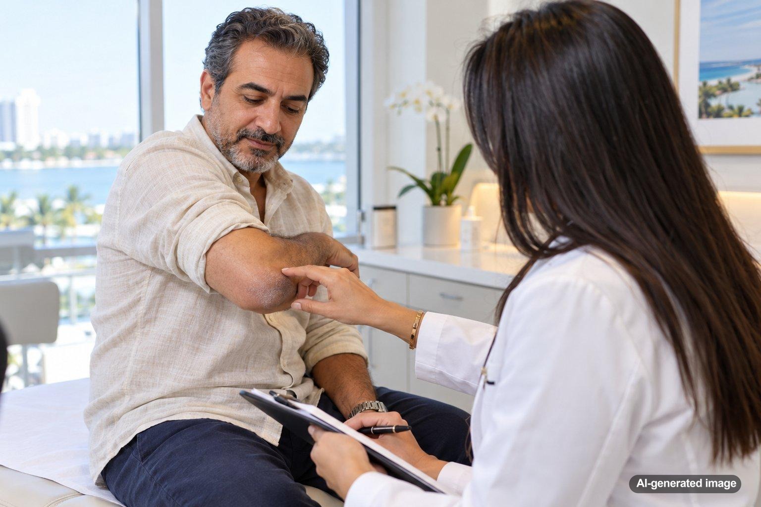 Why Is the Skin on My Elbows Rough and Gray?
