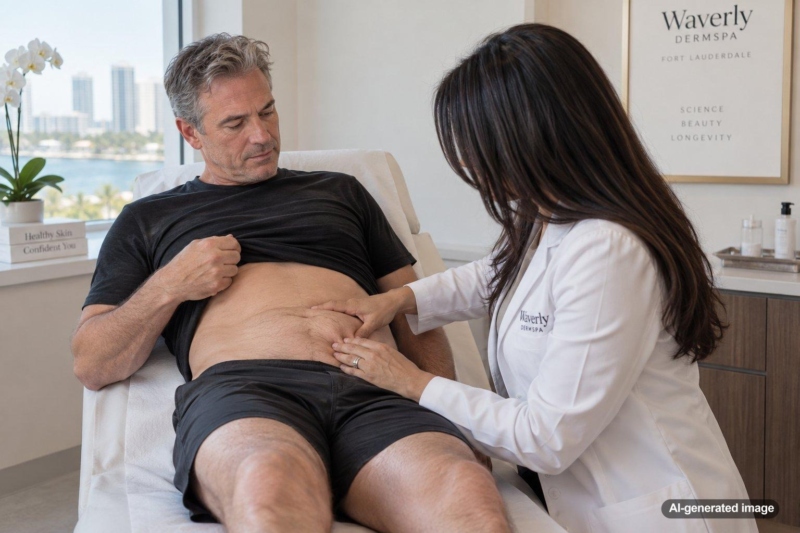 XERF for Loose Skin After Liposuction on the Abdomen