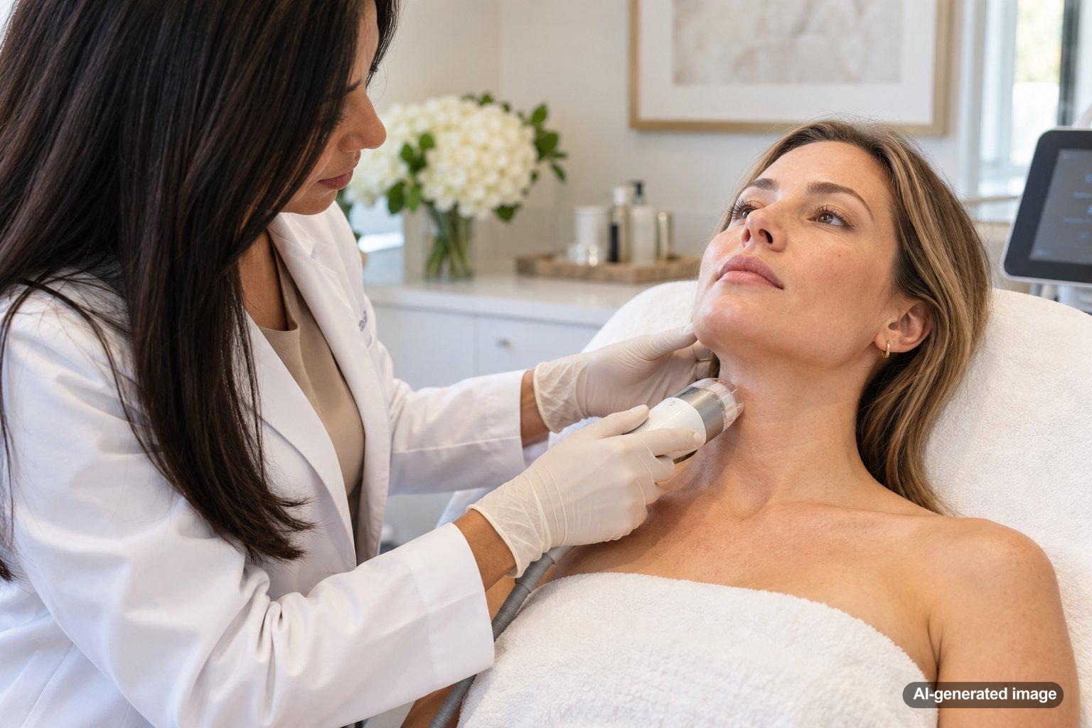 Vivace for Fine Lines Under the Chin and Along the Neck