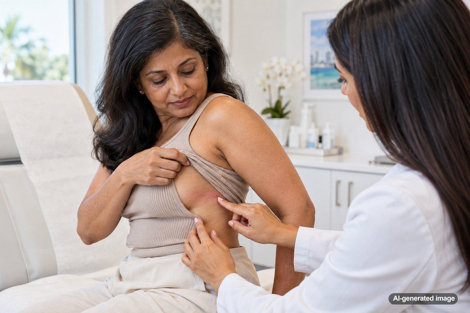 Why Do I Get a Burning Rash Where My Bra Band Sits?