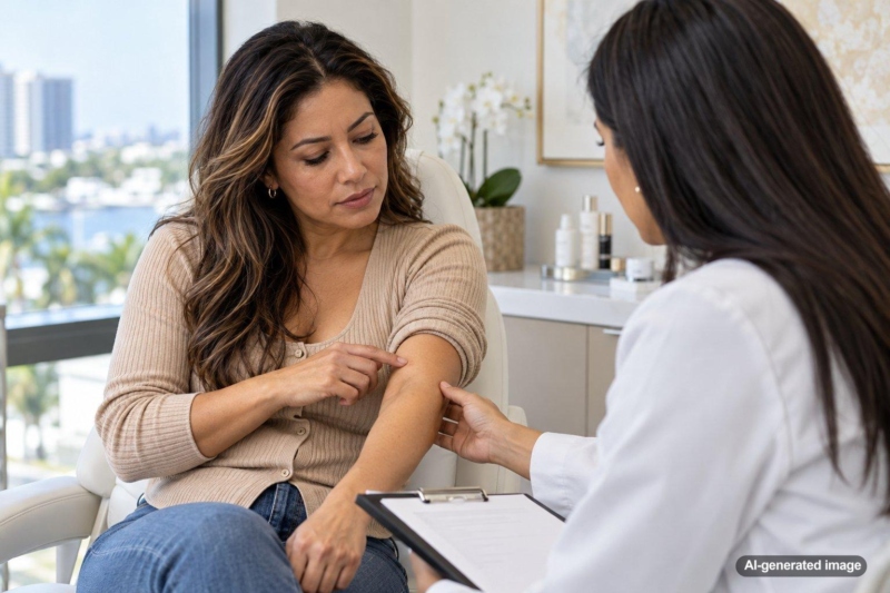 Why Do I Get Itchy in the Exact Same Spot When I Am Stressed?