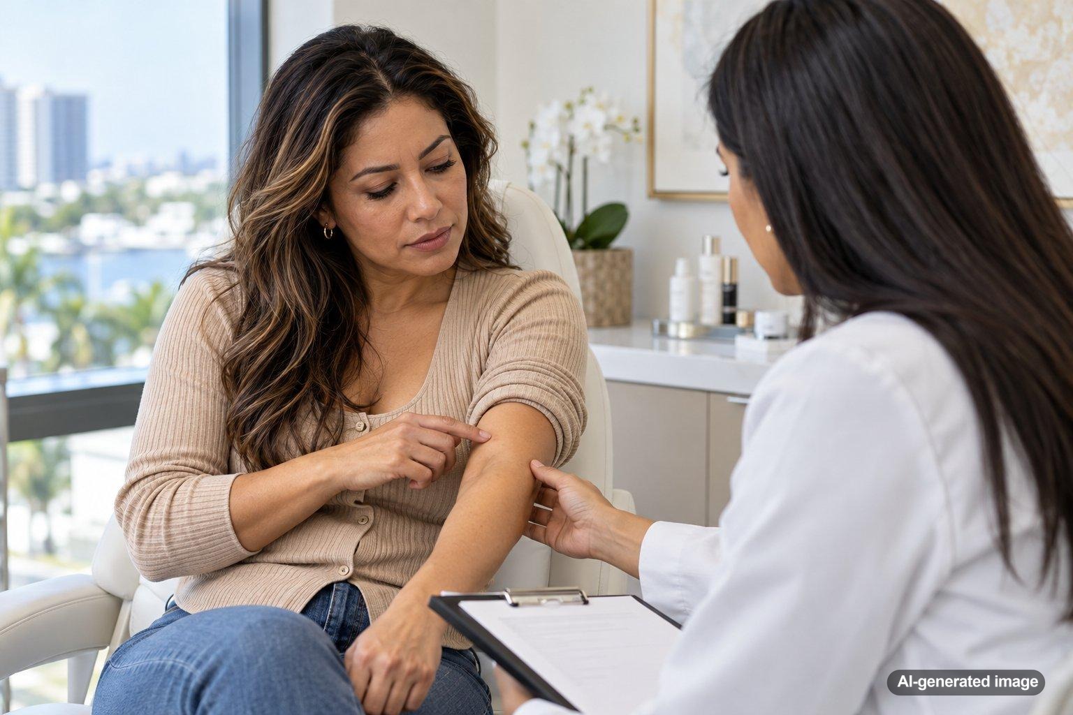 Why Do I Get Itchy in the Exact Same Spot When I Am Stressed?