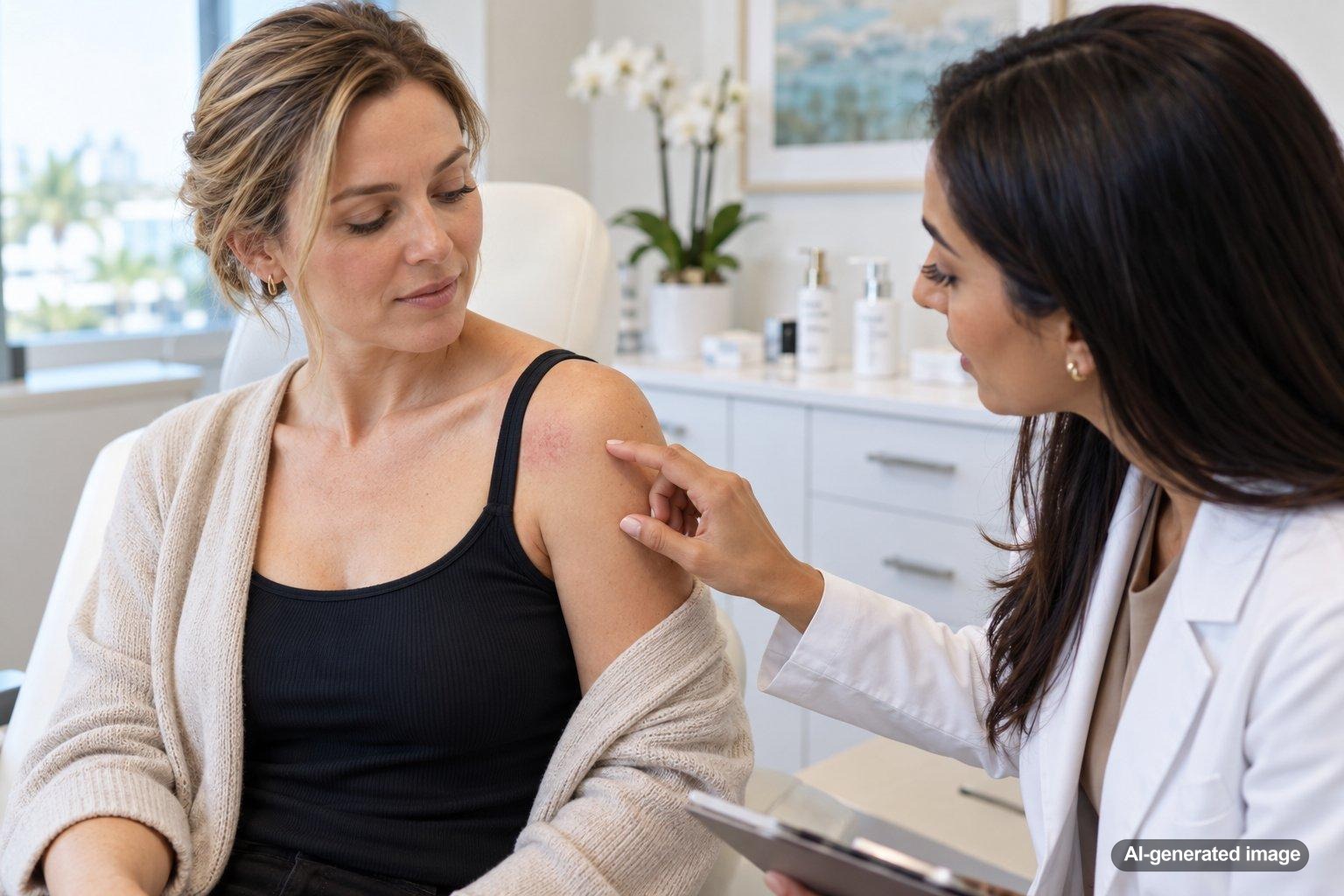 Why Do I Have a Persistent Itchy Patch Under My Shoulder Strap?