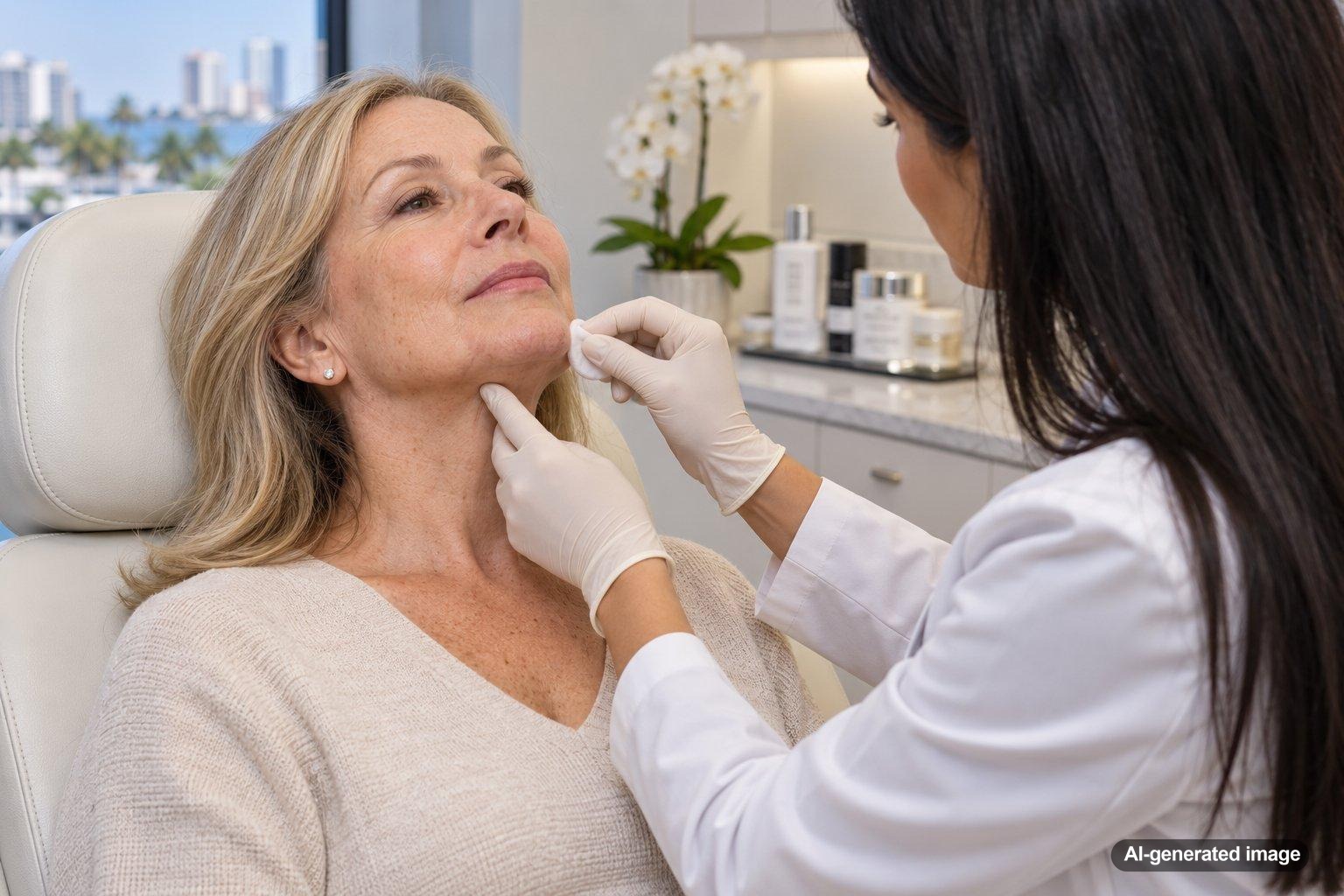 Why Does the Skin Under My Chin Stay Dark After Ingrown Hairs Heal?
